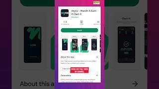 Watch Videos And Earn Money  Myco Earning App #makemoneyonline #earnmoneyonline #onlineearning