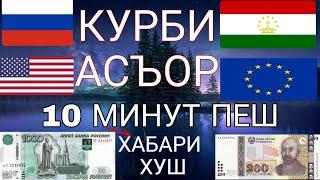 Курби  руси дар Точикистон 26.06.2023 Курби асъор имруз курси имруза