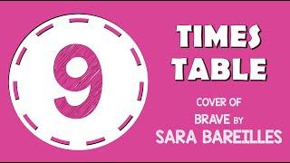 9 Times Table Song (Brave by Sara Bareilles) Laugh Along and Learn