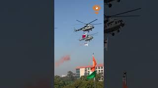 Republic Day 2025: Flower petals showered from IAF's choppers at Kartavya Path