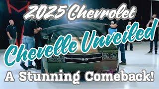 2025 Chevrolet Chevelle Unveiled │ A Stunning Comeback!