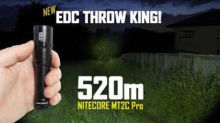 NITECORE MT2C Pro - No nonsense 1800 lumens EDC flashlight that throws like a mofo!