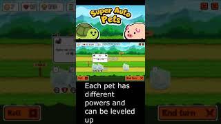 Indie games I like: Super Auto Pets #Shorts