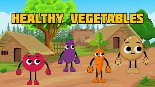 Healthy Vegetables  having fun | Woo Kids