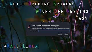 Turn off Default Keyring on Any Linux  ️