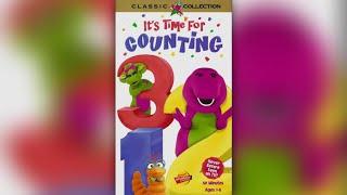 Barney: It's Time for Counting [1998] - 1998 VHS Release