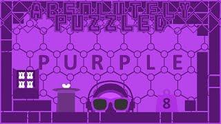 Purple: A Puzzle Game By Bart Bonte Level 1-50 Walkthrough - AbsolutelyPuzzled