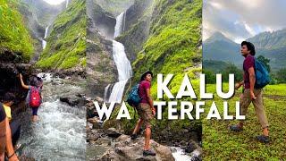 KALU WATERFALL TREK MALSHEJ GHAT | MALSHEJ GHAT | AADRAI TREK | MONSOON TOURIST PLACES #maharashtra