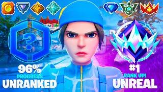 Unranked To Unreal SOLO Speedrun (Fortnite Ranked Reload)