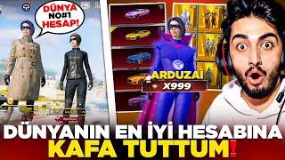 DÜNYANIN EN İYİ HESABI ARDUZAİ 'YE KAFA TUTTUM! 6.000.000$ HESAP TANITIMI! | PUBG Mobile