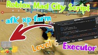 [Updated!] Mad City AFK XP Farm script with free level 6 executor! | Working ️| Sep 9