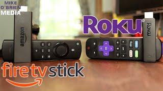 Amazon Fire TV Stick vs Roku Streaming Stick - Voice Remote, TV Controls, HD Streaming