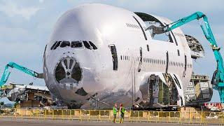 How they Scrap and Recycle Gigantic Aircraft