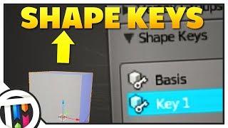 Blender Tutorial - How to Use Shape Keys in Blender
