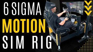 6Sigma Motion Rig in a Porsche Dealership: A Sim Racing Dream Come True