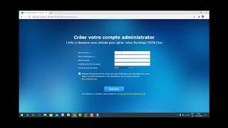 installation  serveur NAS synology sur vmware