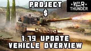 Project $ - War Thunder 1.79 Patch Release News & Observations (Vehicle Overview)