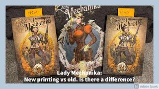 Lady Mechanika: New Printing vs Old. Is There A Difference?