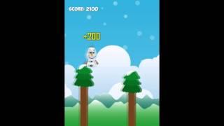 Snowman Jump - Free endless hopper arcade game for boys, girls and kids