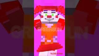 Circus Baby Dance #dance #circusbabydance #fnaf #minecraft #short