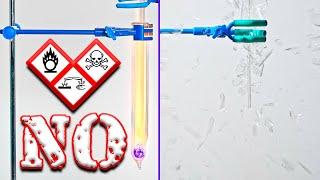 Explosive Chemiluminescence: Nitric Oxide and Ozone