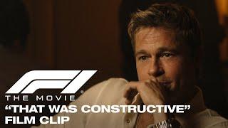 F1® The Movie | "I Got A Team" Film Clip | In Theaters June 27