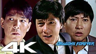 Jackie Chan, Sammo Hung, Yuen Biao "Dragons Forever" (1988) in 4K // Jackie and Nancy Date Scene