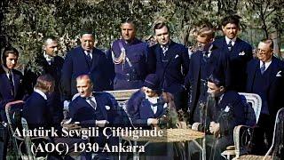 Atatürk Fransızca Konuşuyor  (4K, Renkli, Net Ses ve Görüntüler) #Atatürk