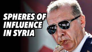 Spheres of influence in Syria