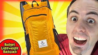 BUDGET LIGHTWEIGHT BACKPACK | 4Monster Packable Backpack Unboxing & First Look Review