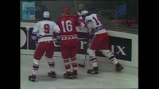 Яростная перестрелка на поле! World Champs 1978.26.04 USSR USA 1-2 per