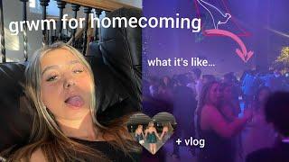 grwm for homecoming dance + vlog (junior year)