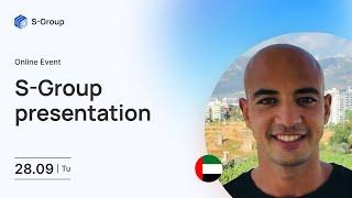 S-Group presentation in Arabic, Faraon Khalifa, 28.09