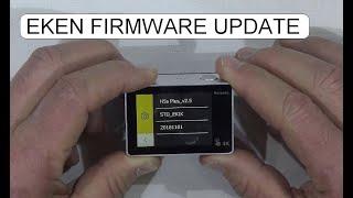 FIRMWARE UPDATE EKEN H5S PLUS ACTION CAMERA