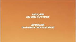 Bad Bunny (ft. Chencho Corleone) - Me Porto Bonito (Lyrics Spanish & English)