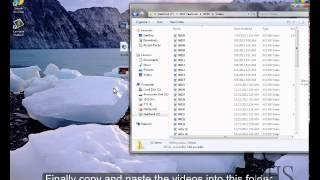 How To Upload Videos Onto Your Desktop / Y Drive
