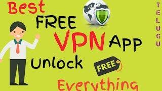 Best Free Vpn App Any Mobile || Hola App Review || Android/IOS || Telugu || By Prakash.