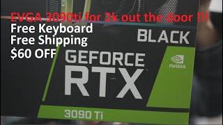 $ 2K EVGA RTX 3090TI and what I purchased it for - Omniverse