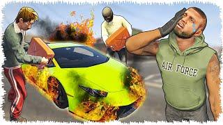 Джоннидің көлігін ӨРТЕП кетті ЖАҢА-бөлім (GTA V)аликкз нурченнел ноникз тимакз джони