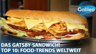 Das Gatsby-Sandwich?! Top 10: Food-Trends weltweit