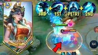 GLOBAL KADITA TUTORIAL BEST UNEXPECTED COMBO! | NEW SEASON BEST BUILD TO DOMINATE ENEMIES! - MLBB