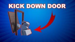 Kick down door (Roblox Studio)