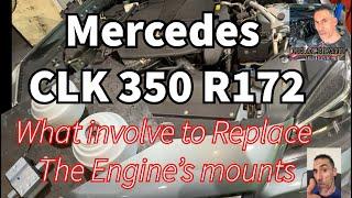 What’s Involved in Replacing Engine Mounts on a Mercedes CLK 350 AMG