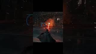 Droidekas vs Darth Vader