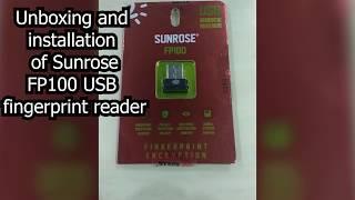 Sunrose FP100 USB fingerprint reader