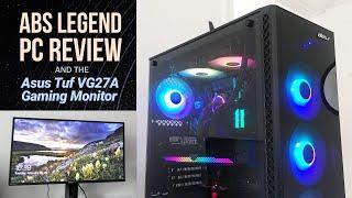 ABS Legend Gaming PC REVIEW and Unboxing, NVIDIA RTX 3090 & Asus Tuf VG27A Monitor.