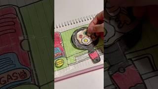 요리 장난감 종이놀이 #백꿈의종이놀이 #paperdiy #asmr #satisfying #장난감따라잡기