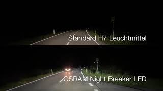 OSRAM Night Breaker H7-LED im Fiat Ducato - Vergleich und Testfahrt 