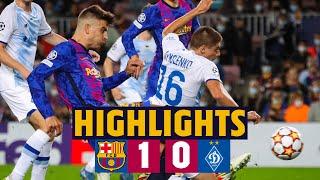 IMPORTANT WIN! HIGHLIGHTS | Barça 1–0 Dinamo Kiev | Uefa Champions League Group Stage