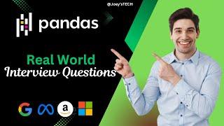 Top 2 Pandas interview questions | Python programming | Crack Python interview